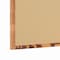 Flash Furniture Juno Rustic Wall Mount Linen Board w/Wood Push Pins, 18x24, Torched Brown HGWA-LINEN-18X24-BRN-GG - alternate 6
